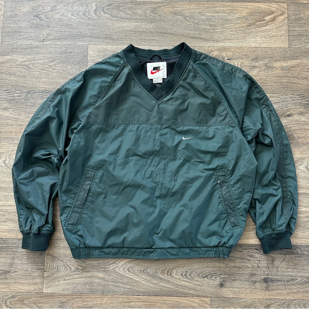 Vintage Nike V-neck Nylon Pullover